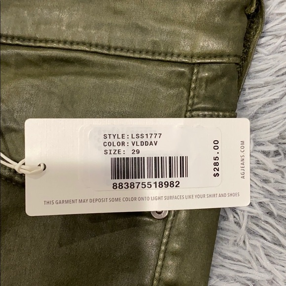 NEW • AG Jeans • Farrah Skinny Ankle Jeans Agave - Picture 7 of 8